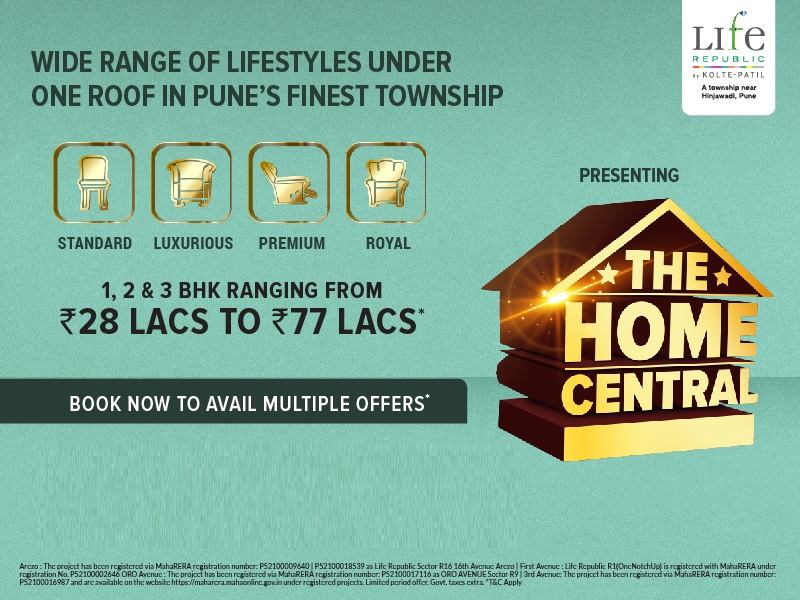 Book now to avail multiple offers at Kolte Patil Life Republic in Pune Update